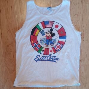 Disney Epcot Center Kids Tank Top - White